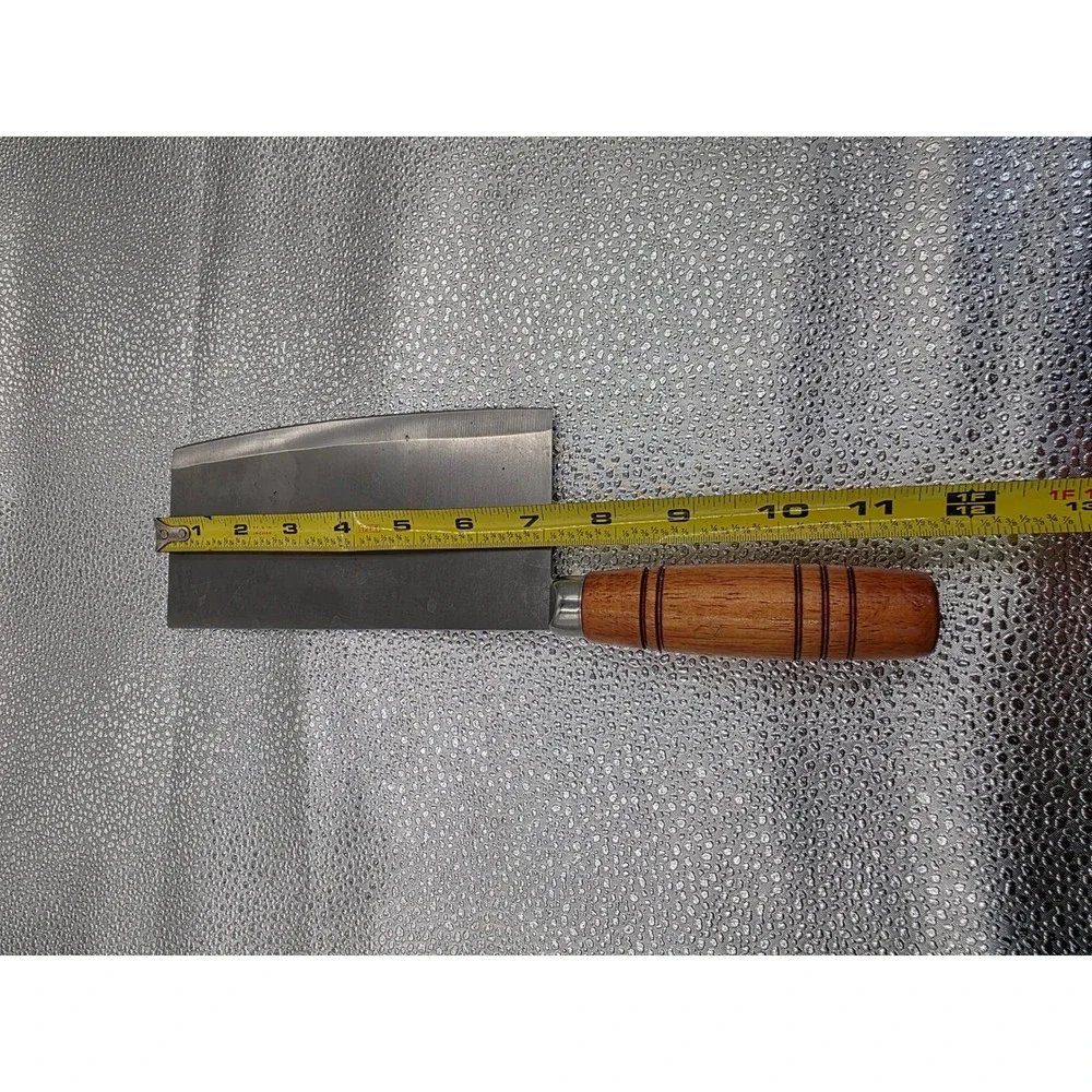 JR 20504 Stainless Steel Meat‎ Cleaver Butcher Knife Wooden Handle 12 Inch O2